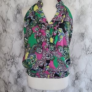 Blue Diamond blouse size small